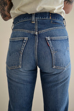 Early 1960's Levis Big E Hidden Rivet Selvedge Jeans