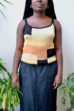 Metallic Knit Tank