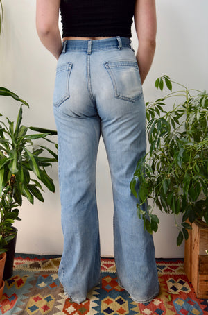 Seventies Seafarer High Waisted Flares