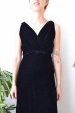 Forties Velvet Gown