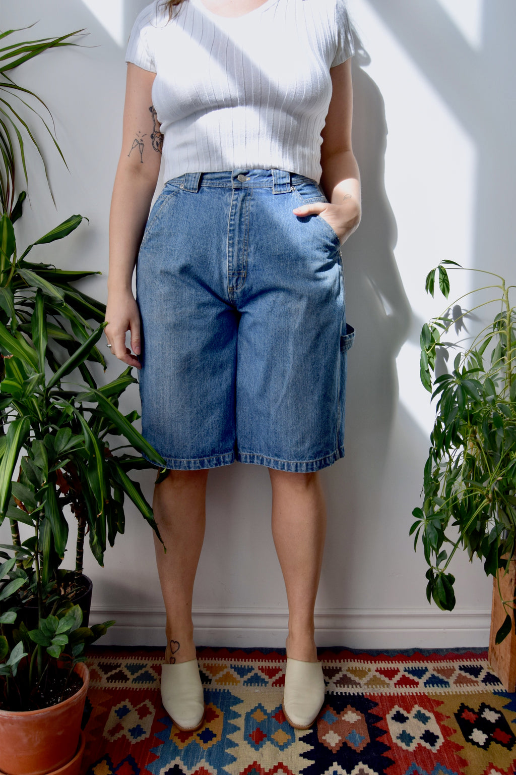 Denim Carpenter Shorts