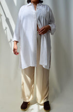 Double Pocket Linen Tunic