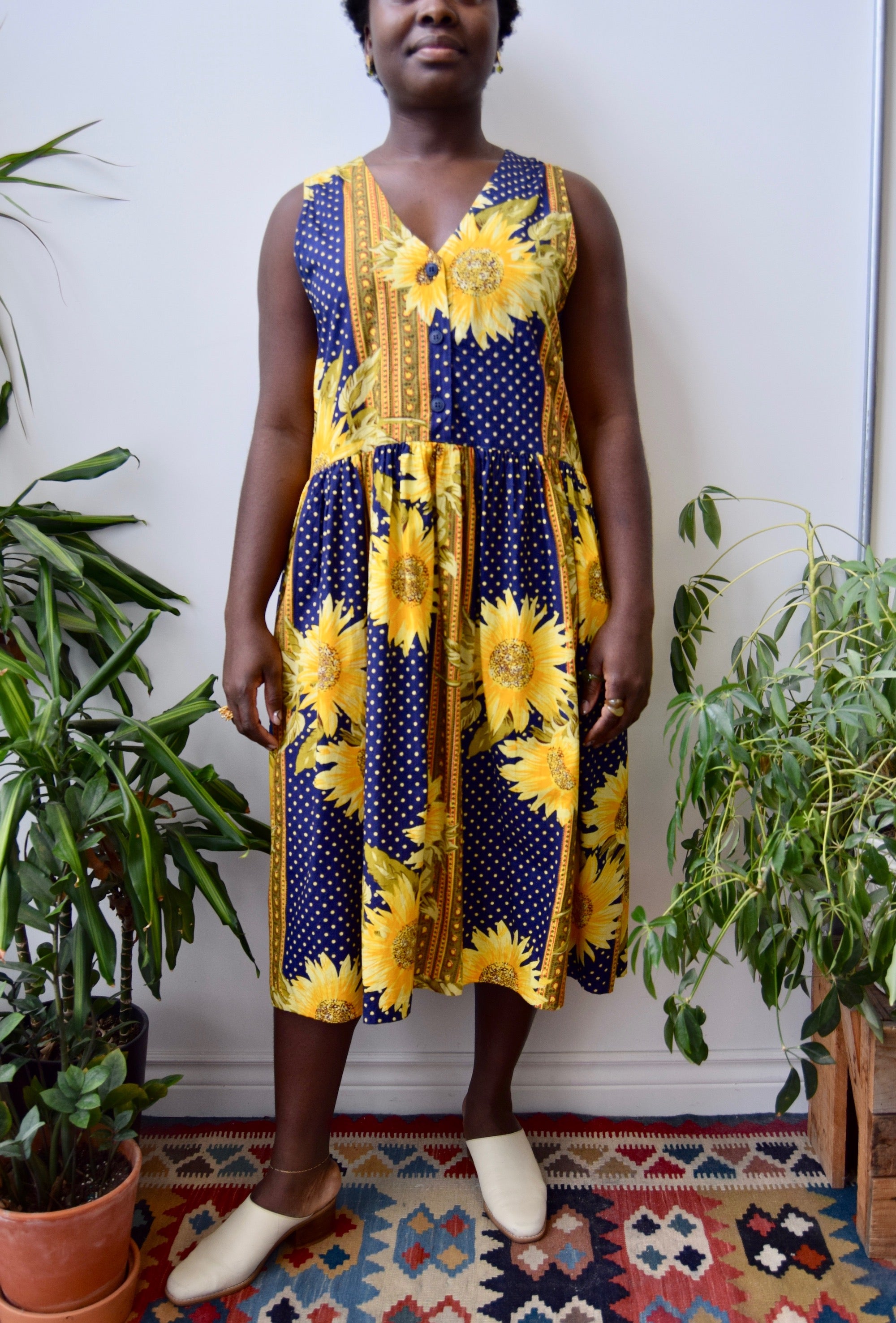 Summer Sunflower Dress