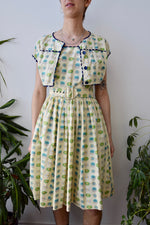 Cotton Fifties Belted Dress