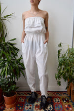 Eighties White Jumpsuit