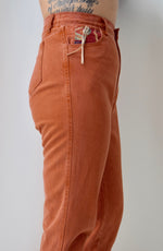 Terra Cotta Western Jeans