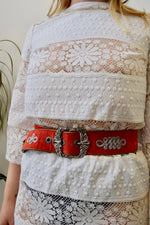 Designer Velvet Belt
