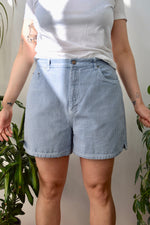 Blue Gingham Shorts