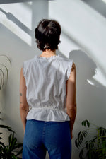 Seventies "You Babes" Cotton Corset Cover Top