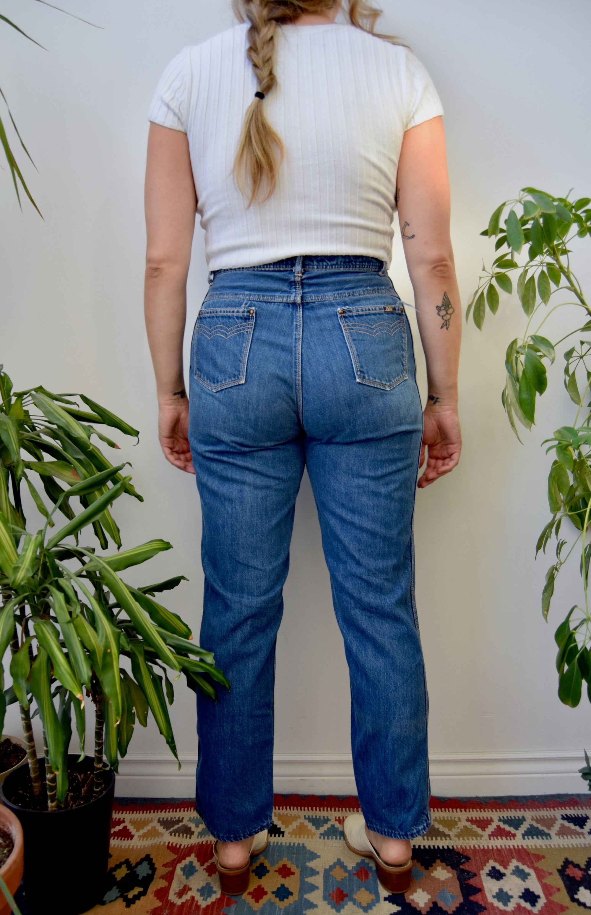 Straight Leg Late 70s Jeans