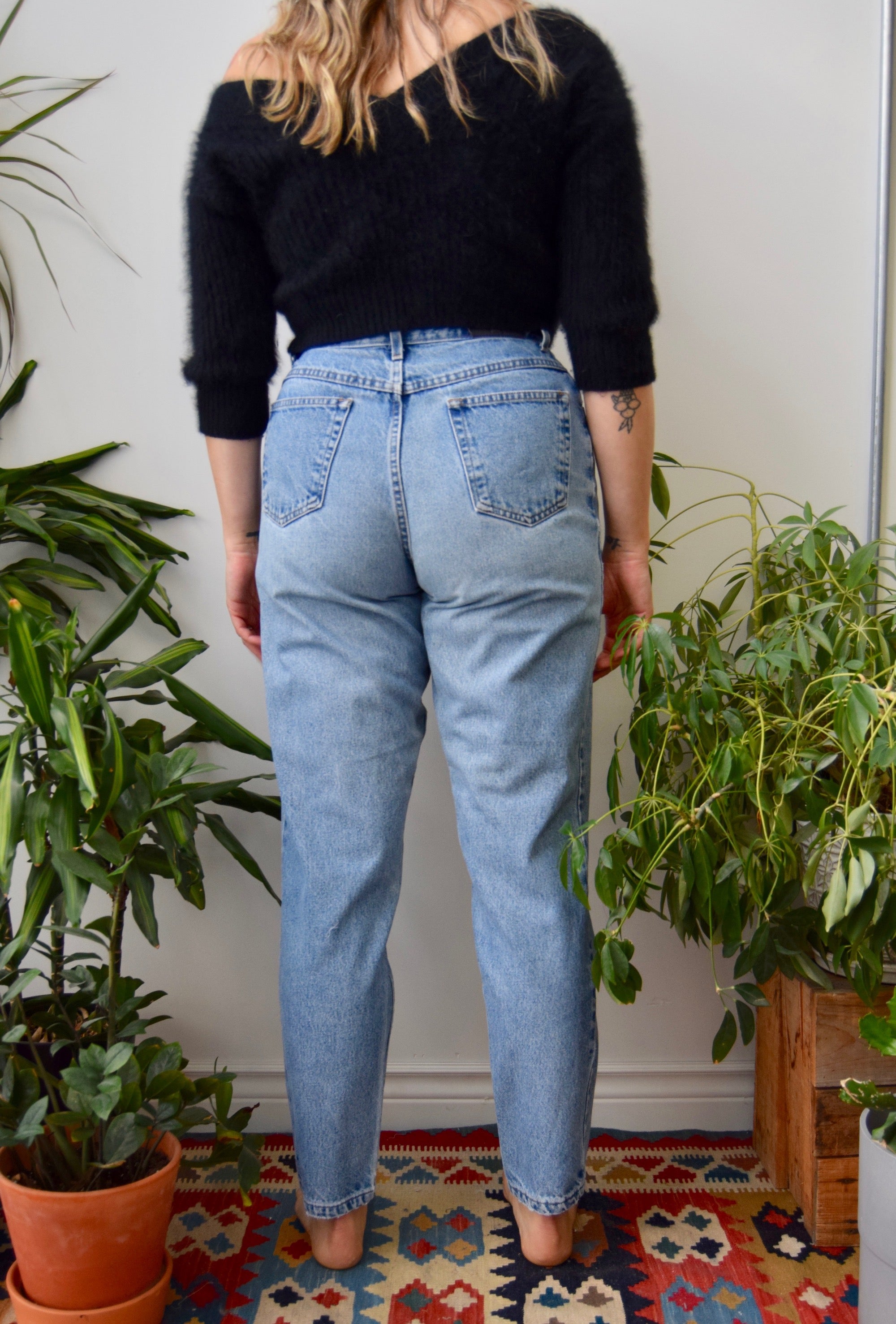 Faded "Gitano" Taper Jeans