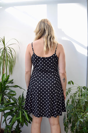 Nineties Polka Dot Mini Dress