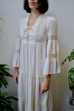 Cream Renaissance Gown