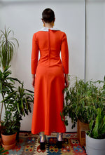 Seventies Carrot Pilgrim Dress