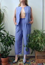 Periwinkle Silk Set