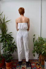 Eighties White Jumpsuit