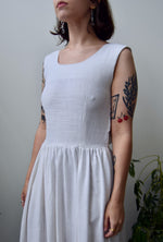 Tie Back Woven Dress