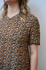 1930's Floral Cotton Dress