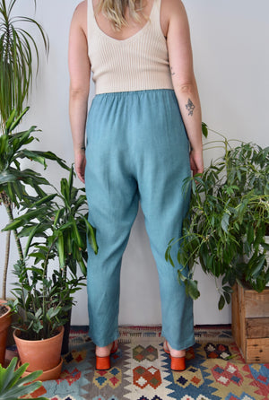 Vintage "Eileen Fisher" Linen Blend Lounge Pants
