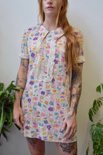 Mod Floral Shift Dress