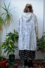 Scribbles Hooded Jacket