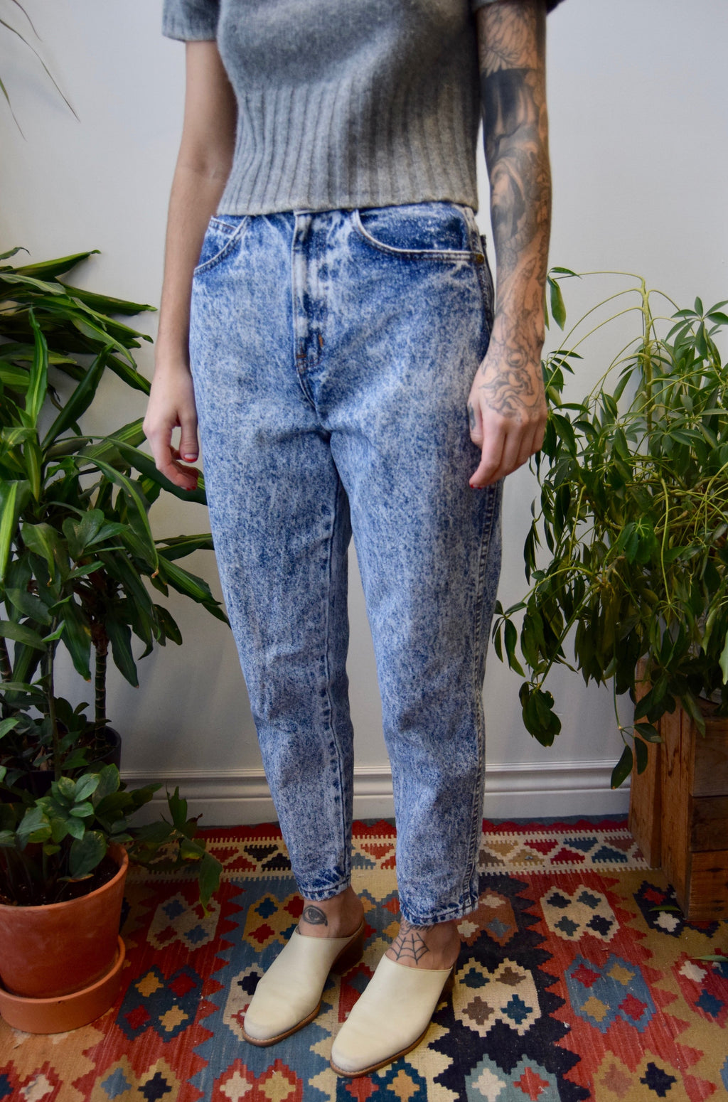 Acid Wash "Chic" Jeans