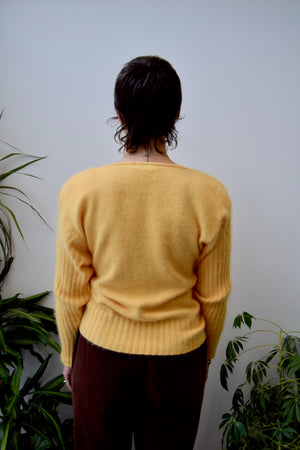 Honey Angora Sweater