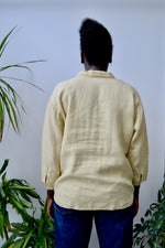 Yellow Linen Blouse