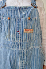 Hickory Stripe Big Mac Overalls