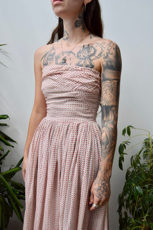 Vintage Cotton Party Dress