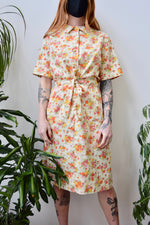 Seventies Wallpaper Floral Housedress