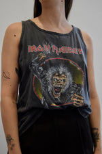 Vintage 1990 Iron Maiden Thrashed Tank