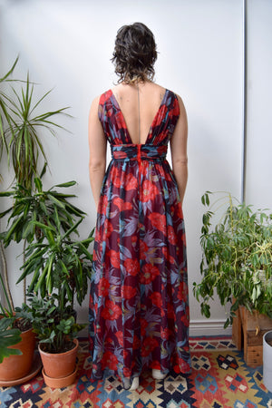 Moody Floral Gown