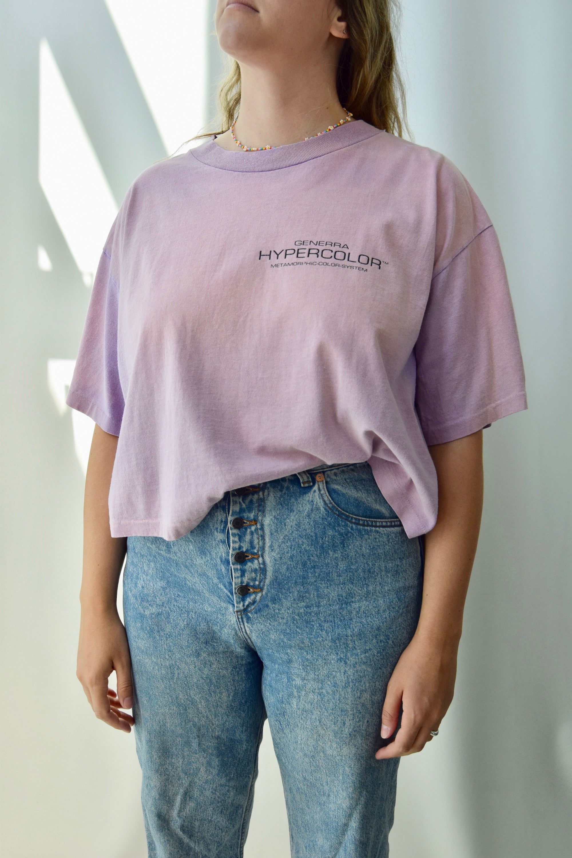 Hypercolor Cropped Tee