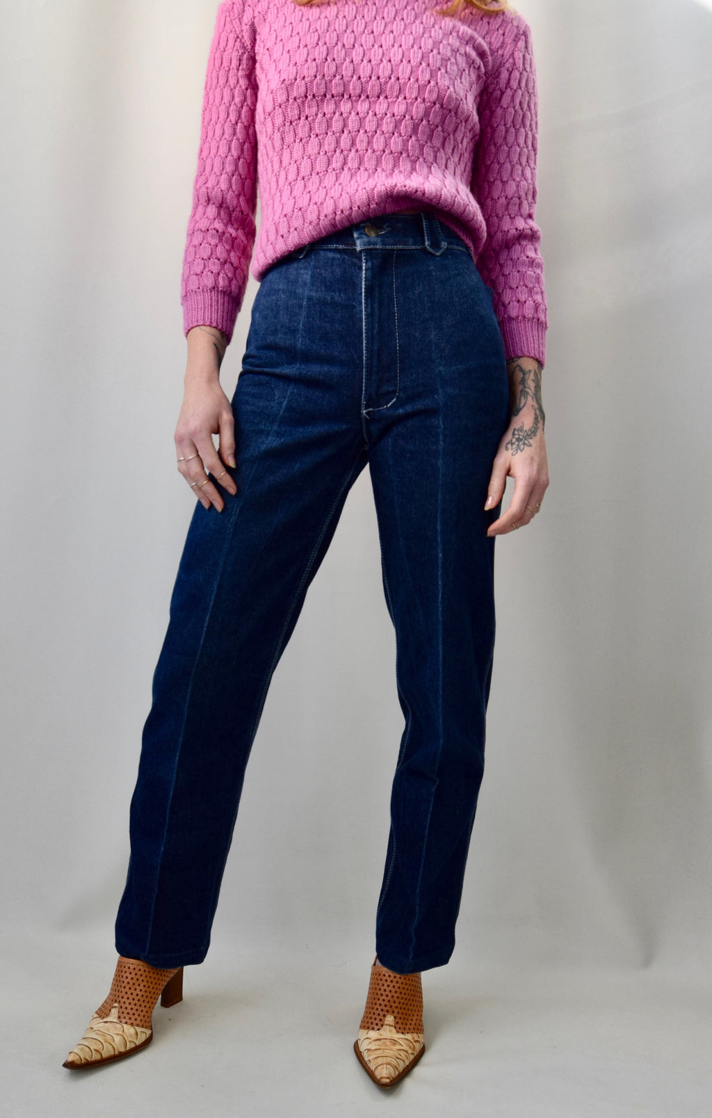 Seventies "Pelican Cove" Western Jeans