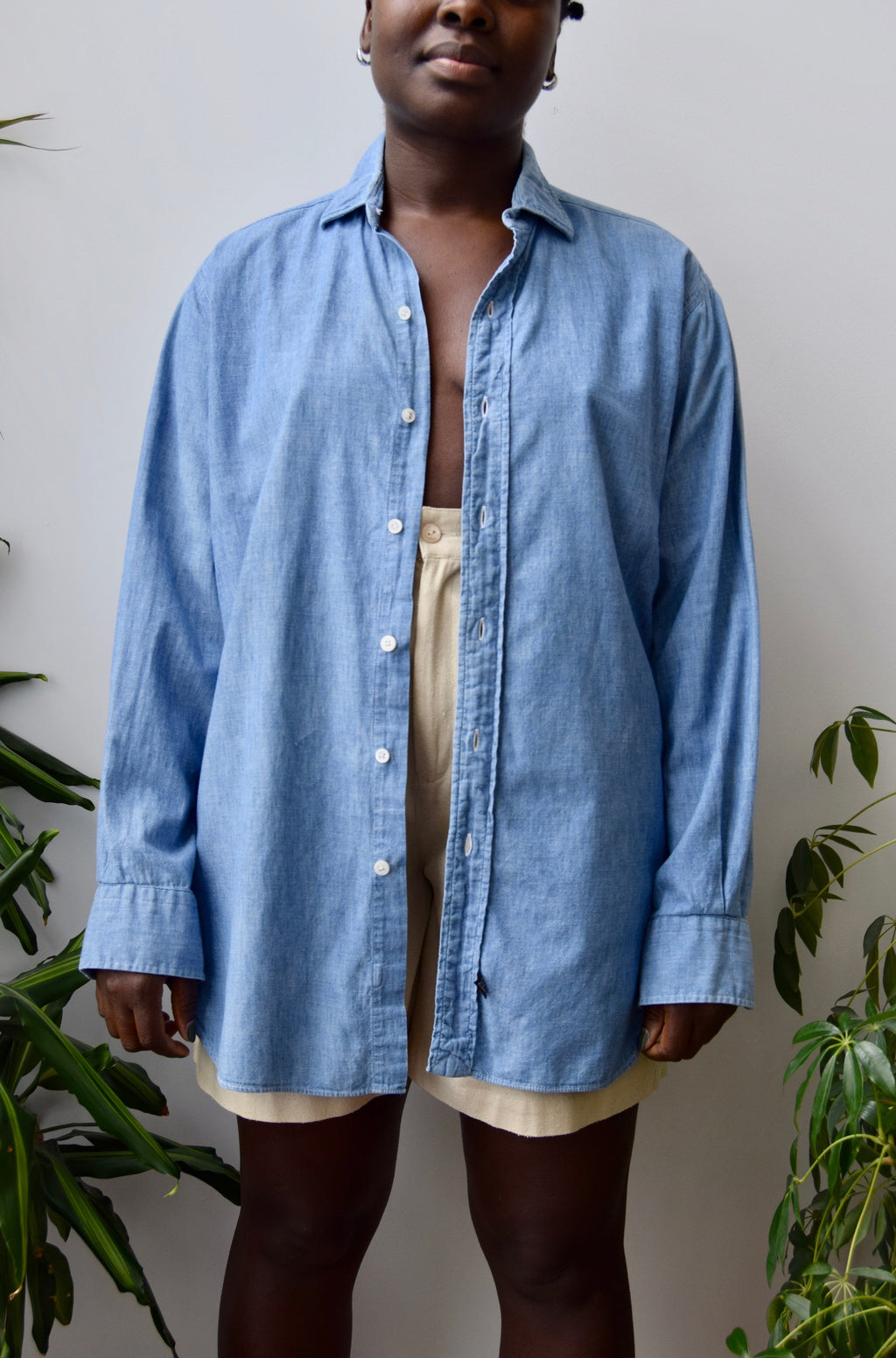 Classic Chambray Button Up