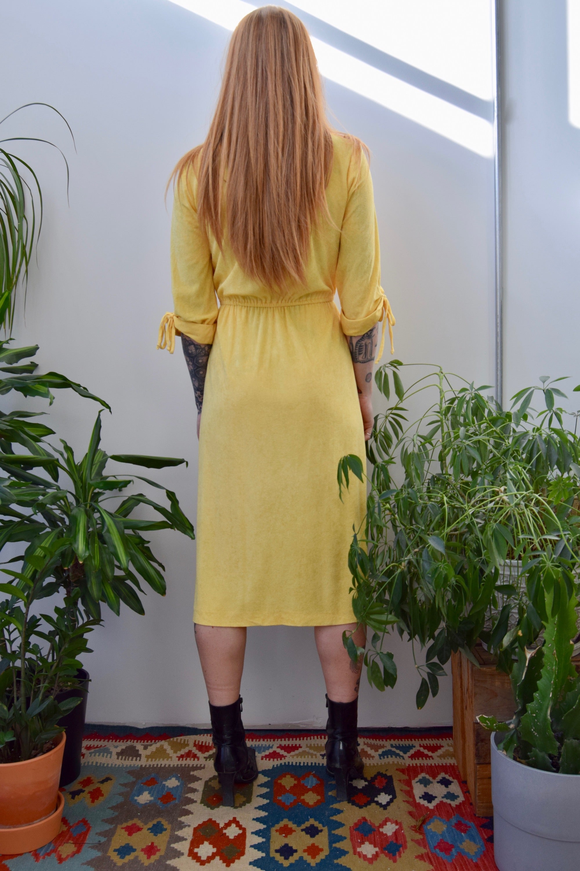 Daffodil Seventies Terry Dress