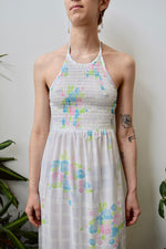 Seventies "The Company" Halter Dress