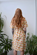 Seventies Wallpaper Floral Housedress