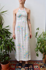 Seventies "The Company" Halter Dress