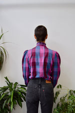 Eighties Ruffle Bib Blouse