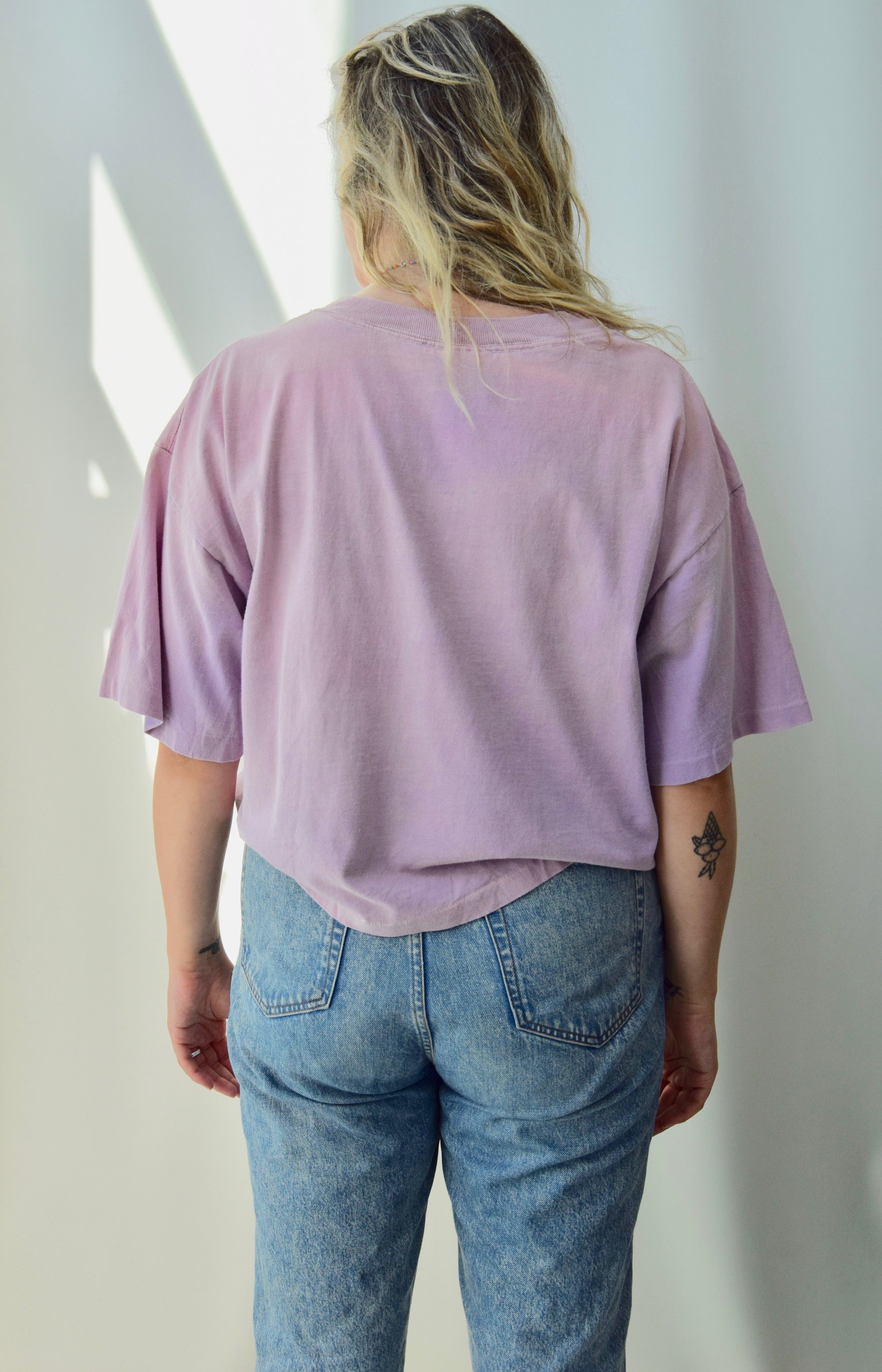 Hypercolor Cropped Tee