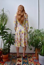 Seventies Spring Bouquet Shirtdress