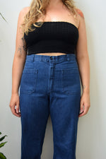 USN Denim Sailor Pants