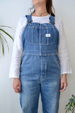 Seventies Mid Wash Big Mac Overalls