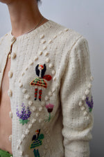 Highland Dancer Wool Cardigan