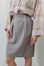 Jones Sage Wool Skirt