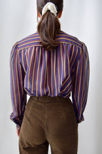 Eighties "Upper Class" Puff Sleeve Top