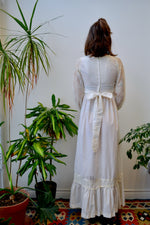 Cream Seventies Renaissance Dress