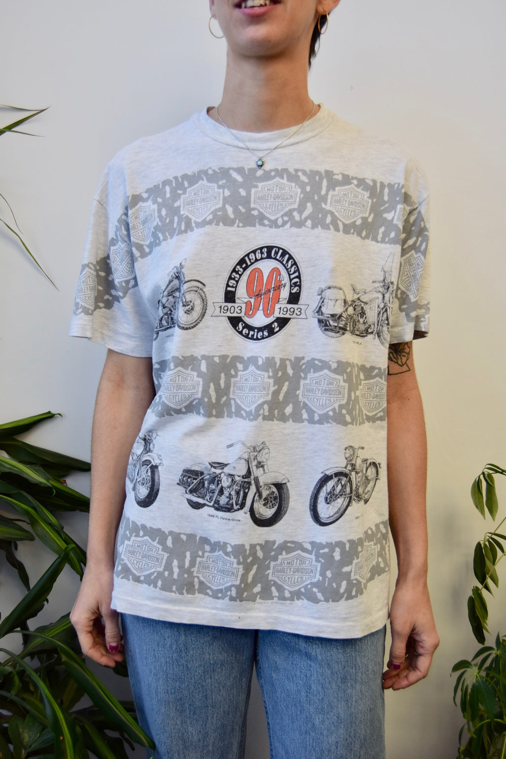 '93 Harley Allover Print Tee